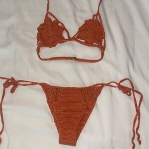 Cult gaia crochet bikini
